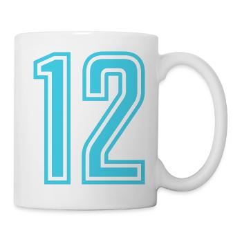 12- - Tasse - Weiß - Rechts