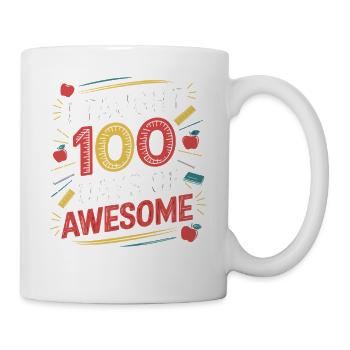 100 Days of Great Teaching - Mug - white - Right