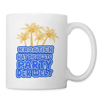 Croatie (Hrvatska) - Mug blanc - blanc - Droite