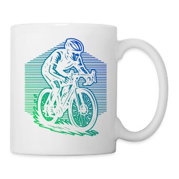 Road bike style for every occasion - Mug - white - Right