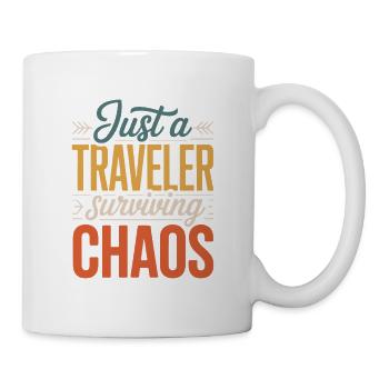 Organisation de voyage Aventure de voyageur Compagnon de voyage - Mug blanc - blanc - Droite