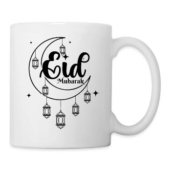 Eid Mubarak Happy Ramadan Muslim - Mug - white - Right