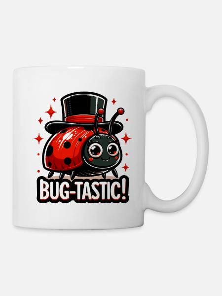 Bug-Tastic: Ladybug Zauberhut - Tasse - Weiß