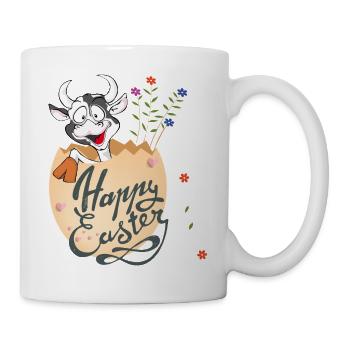 Joyeuses Pâques - Mug blanc - blanc - Droite