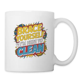 Orthodontic Hygienist Brace Yourself Dental Clinic - Tasse - Weiß - Rechts
