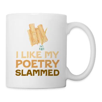 Poetry Slammed - Mug - white - Right
