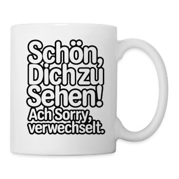 Nice to see you - sorry, confused. - Mug - white - Right