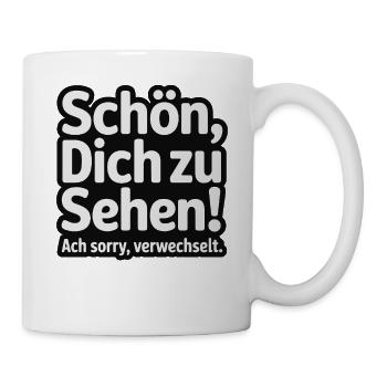 Nice to see you - sorry, confused. - Mug - white - Right