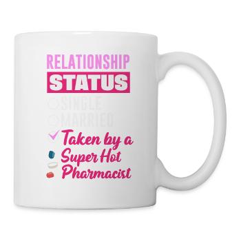 Relationship Status Pharmacist Pharmacy Technician - Mug - white - Right