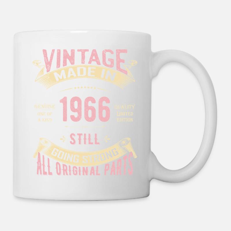 Vintage 1966 immer noch stark - Tasse - Weiß