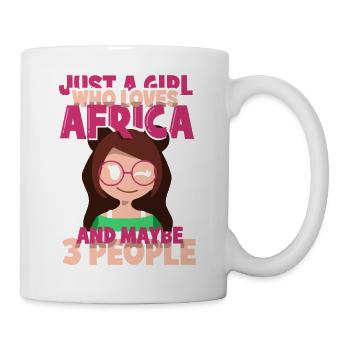 Safari Afrique Serengeti Savane Savane - Mug blanc - blanc - Droite