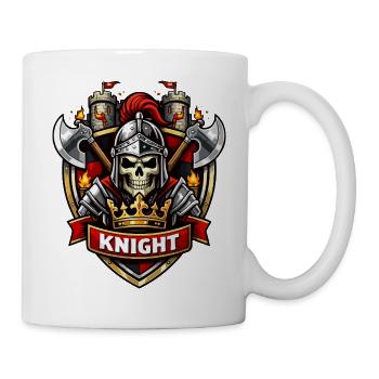 Crusader Skull Emblem - Mug - white - Right