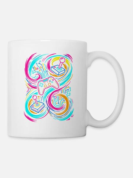 Gaming Controller - Tasse - Weiß