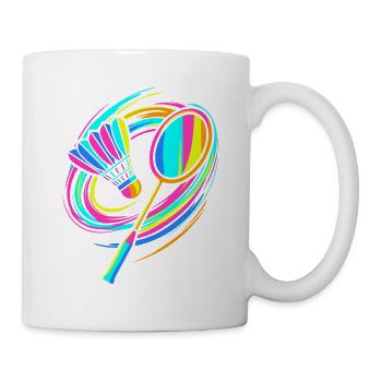 Badminton rackets - Mug - white - Right