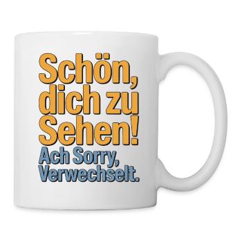 Nice to see you - sorry, confused. - Mug - white - Right