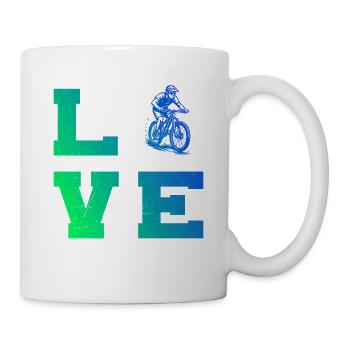 Conception de VTT vintage pour VTT - Mug blanc - blanc - Droite