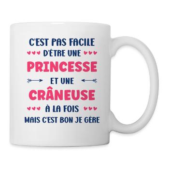 Crane - Tasse - Weiß - Rechts