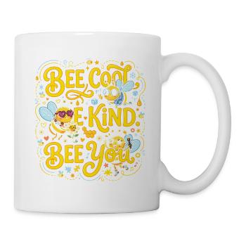 Bee Cool Be Kind Bee You Design - Mug - white - Right
