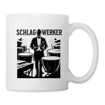 Timpani - percussion orchestra timpanist percussion - Mug - white - Right