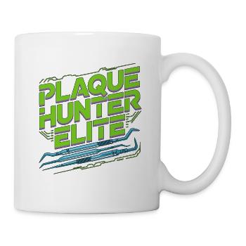 Periodontist Plaque Hunter Elite Dental Specialist - Tasse - Weiß - Rechts