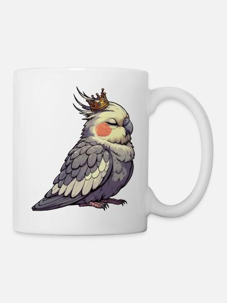 Nymphensittich Nymphensittiche Nymphensittichvogel - Tasse - Weiß