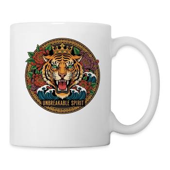 Tiger Unbreakable Spirit - Mug - white - Right