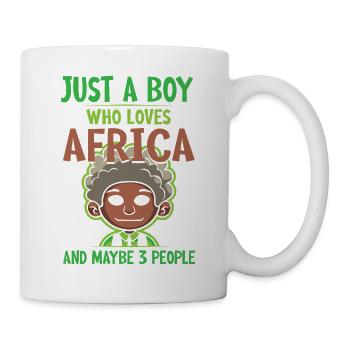 Safari Afrika serengeti wildlife savanne junge - Tasse - Weiß - Rechts