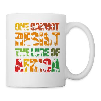 Safari Afrique Serengeti faune et savane animaux - Mug blanc - blanc - Droite