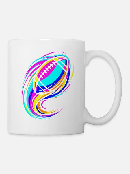 American Football - Tasse - Weiß
