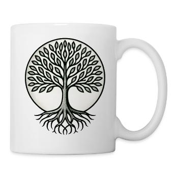 Arbre de Vie - Gaïa - Nature - Mug blanc - blanc - Droite