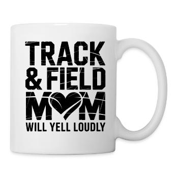 Dictions sportives Don d’Athlétisme - Mug blanc - blanc - Droite