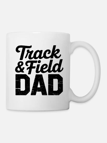 Leichtathletik Sprüche Leichtathletik Geschenk - Tasse - Weiß