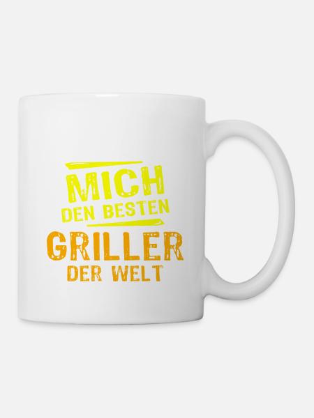Griller Geschenk - Tasse - Weiß
