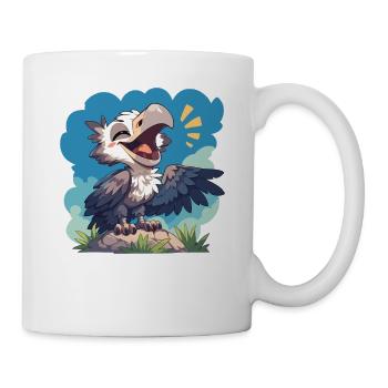 Vautour - Mug blanc - blanc - Droite