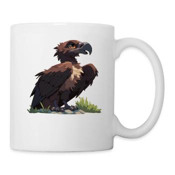 Vautour - Mug blanc - blanc - Droite