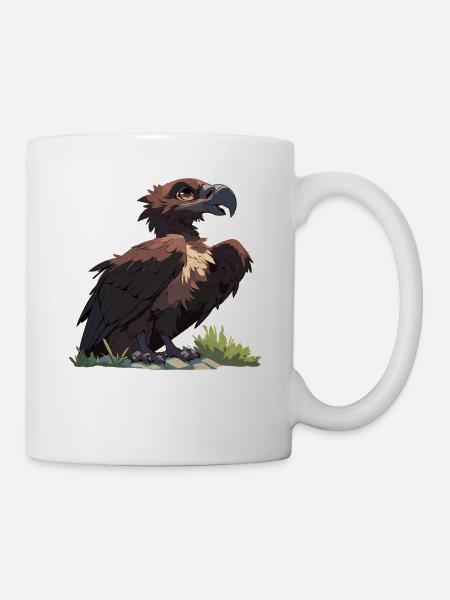 Geier - Tasse - Weiß