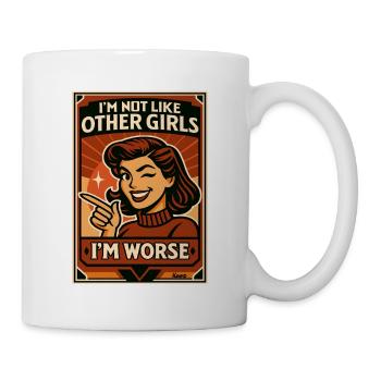 Different from other girls – worse - Mug - white - Right