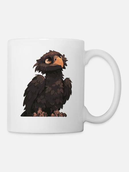 Geier - Tasse - Weiß