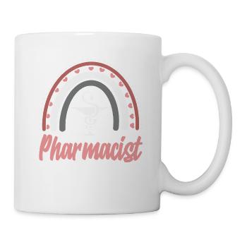 Boho Rainbow Pharmacist Pharmacy Technician - Mug - white - Right