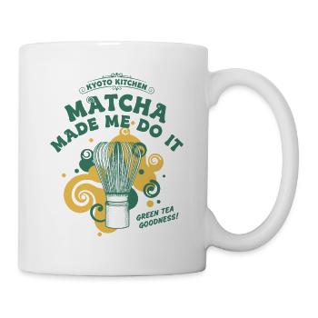 Kyoto Kitchen Matcha Made Me Do It Green Tea - Mug - white - Right