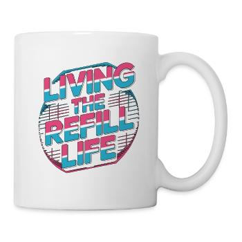Retail Pharmacist Living The Refill Rx Specialist - Tasse - Weiß - Rechts