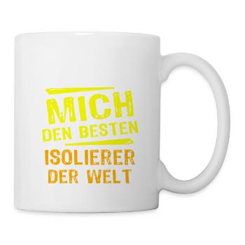 Don isolant - Mug blanc - blanc - Droite