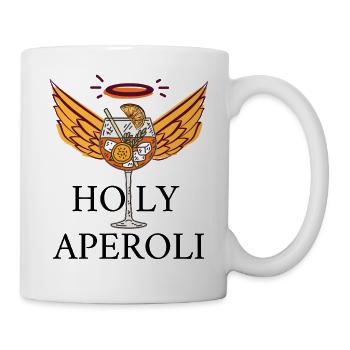 Holy Aperoly – Spritz Lover Summer Vibes - Mug - white - Right