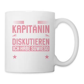 Bateau cadeau du capitaine Voile drôle de diction - Mug blanc - blanc - Droite