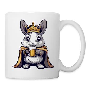 Rabbit Beer King - Mug - white - Right