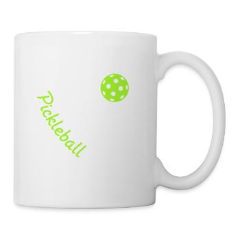 Pickleball Heart - I Love Pickleball Sports - Mug - white - Right