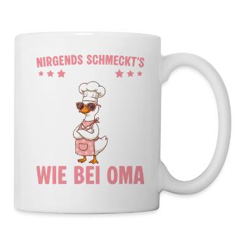 Grand-mère Cuisinière Oie Fête des Mères - Mug blanc - blanc - Droite