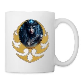 Emblema Hielo y Corona - Mug - white - Right