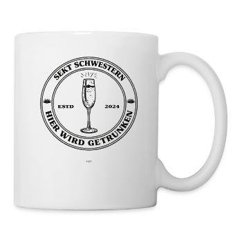Sektschwestern - Tasse - Weiß - Rechts