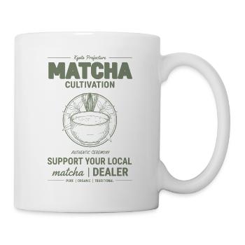 Kyoto Prefecture Matcha Cultivation Support Your - Mug - white - Right